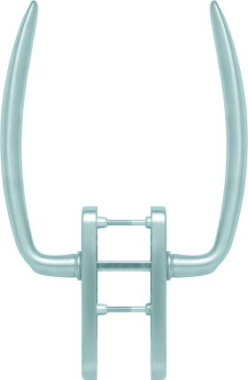 HOPPE HS-HS-Grt., Atlanta HS-M0530/431N-AS, PZ,TS 75-80,MS,satiniert verchromt-Resista