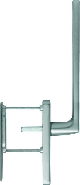 HOPPE HS-Handhebelgarnitur, Dallas HS-0643/419N-AS/420, UG,TS 75-80,ALU,stahlfarbig