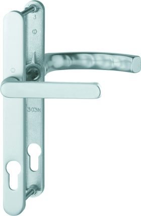 Hoppe Drückergarnitur Liège 099KH/303N/1540, Aluminium