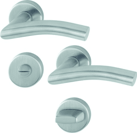 Hoppe Drückergarnitur Antwerpen E1420Z/42KV/42KVS, Edelstahl