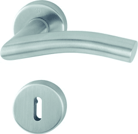 Hoppe Drückergarnitur Antwerpen E1420Z/42KV/42KVS, Edelstahl