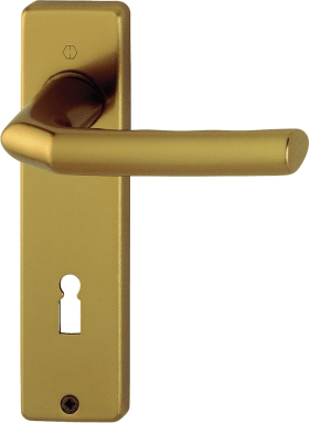 Hoppe Drückergarnitur Birmingham 1117/202KP/AP, Aluminium