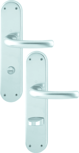 Hoppe Drückergarnitur Tokyo 1710/3334, Aluminium