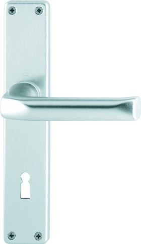 Hoppe Drückergarnitur London 113/202SP, Aluminium