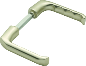 HOPPE Drückerpaar London 113H,10mm, TS 67-77, neusilberfarben,DIY