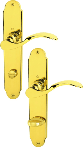 HOPPE Drückergarnitur Carac.M112SLN/2021,LS,WC/S78/8 (8),F71,TS 37-42,o.No,DIY