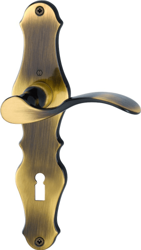 Hoppe Drückergarnitur Weimar M112SLN/2007, Messing