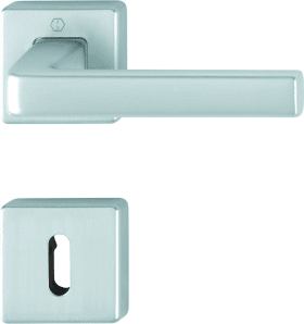 Hoppe Drückergarnitur 1124/843KV/843KVS, Aluminium