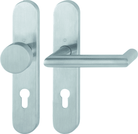 Hoppe Wechselgarnitur Rotterdam FS-E58/353H/1401, Edelstahl