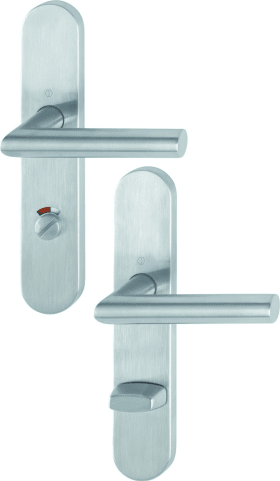 Hoppe Drückergarnitur Amsterdam E1400/353H, Edelstahl