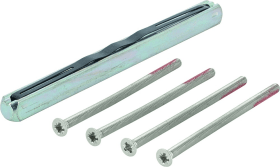 HOPPE FH Befestigungsset Sertos GR/GR Ros., M4x75, VK 9,TS 65-70 vz