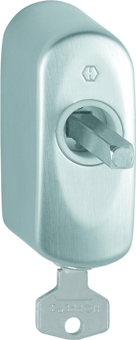 HOPPE Fenstergriffrosette MUS950S,abschl.,oval,7/43,F41-R