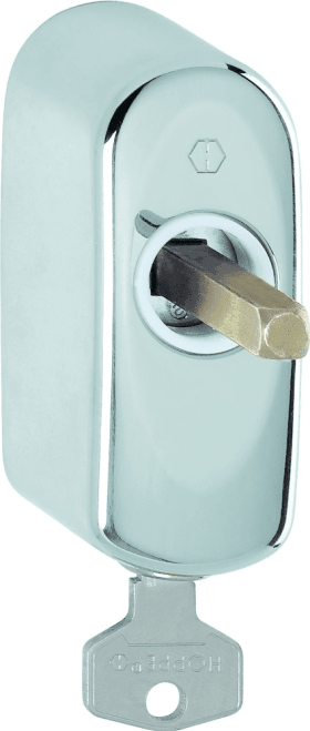 HOPPE Fenstergriffrosette MUS950S,abschl.,oval,7/32,F49-R