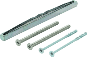 HOPPE Befestigungsset Sertos GR/GR, M5x75, VK 8,TS 65-70 vz