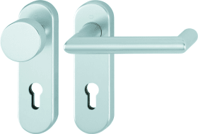 Hoppe Wechselgarnitur Rotterdam FS-58/353KH/1401, Aluminium