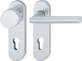 Hoppe Amsterdam 58/353KH/1400 Aluminium door handle set