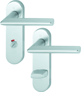 Hoppe Drückergarnitur Stockholm 1140/353KH, Aluminium