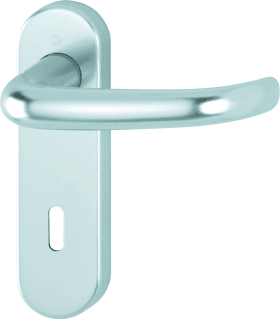 Hoppe Drückergarnitur San Francisco 1301/353KH, Aluminium