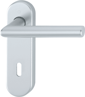 Hoppe Drückergarnitur Amsterdam 1400/353KH, Aluminium