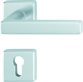 Hoppe Drückergarnitur Dallas 1643/52/42KVS, Aluminium