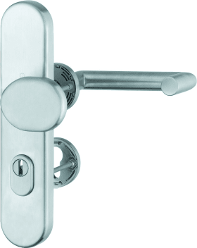 Hoppe protection and security set FS-E86G/3332ZA/42H/42HS/1401, stainless steel