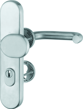 Hoppe protective cover set FS-E86G/3332ZA/42H/42HS/138, stainless steel