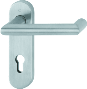 HOPPE PA Drückergarnitur Rotterdam FS-E1401/353KH, KS,PZ72/9,F69,TS 40-65