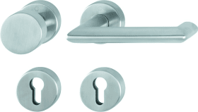 Hoppe Wechselgarnitur FS-E58/42H/42HS/1141 Edelstahl