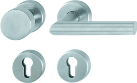 Hoppe Wechselgarnitur Amsterdam FS-E58/42H/42HS/1400, Edelstahl