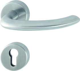 Hoppe FS-Drückergarnitur Marseille FS-E1138/42H/42HS, Edelstahl