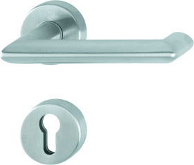 Hoppe FS-Drückergarnitur Stockholm FS-E1141/42H/42HS, Edelstahl