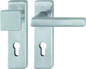 HOPPE Wechselgarnitur Dallas E43L/202KH/1643, KS,PZ72/8,F69,TS 40-45
