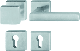 HOPPE Wechselgarnitur Dallas E43L/52/52KVS/1643,PZ,8,F69,TS 40-45