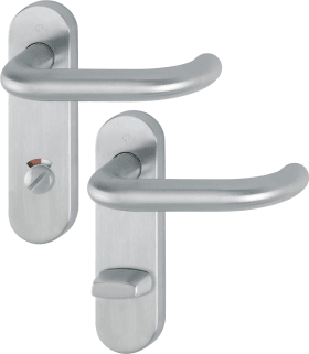 HOPPE Drückergarnitur Paris E138/353KH, KS,WC/S78/8 (8),F69,TS 40-45