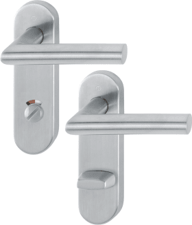 Hoppe Drückergarnitur Amsterdam E1400/353KH, Edelstahl