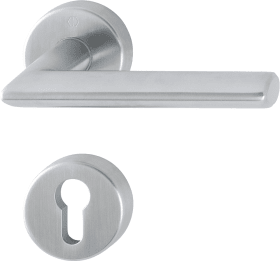 Hoppe Drückergarnitur Stockholm E1140/42H/42HKVS, Edelstahl