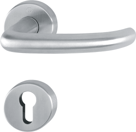 Hoppe Drückergarnitur San Francisco E1301/42H/42HKVS, Edelstahl