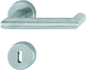 Hoppe Drückergarnitur Rotterdam E1401/42H/42HKVS, Edelstahl