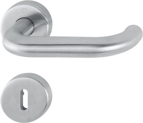 Hoppe Drückergarnitur Paris E138/42H/42HKVS, Edelstahl