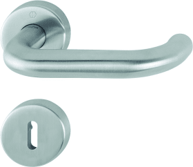 Hoppe Drückergarnitur Paris E138/42H/42HKVS, Edelstahl