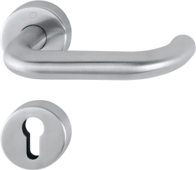 Hoppe Drückergarnitur Paris E138/42H/42HKVS, Edelstahl