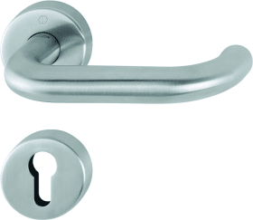 Hoppe Drückergarnitur Paris E138/42H/42HKVS, Edelstahl