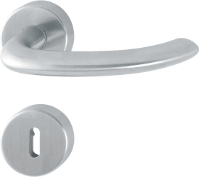 Hoppe Drückergarnitur Marseille E1183/42H/42HKVS, Edelstahl