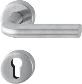 Hoppe Drückergarnitur Bonn E150/42H/42HKVS, Edelstahl