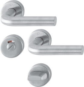 HOPPE Drückergarnitur Bonn E150/42H/42HKVS,WC/S,8(8),F69,TS 40-45