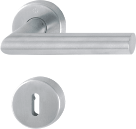 HOPPE Drückergarnitur Amsterdam E1400/42H/42HKVS, Edelstahl