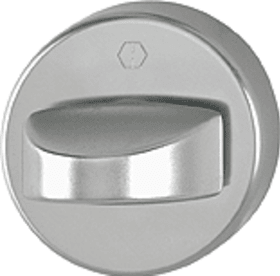 HOPPE Riegelolive OL92/42KS,40mm,rund,stahlfarbig elox.