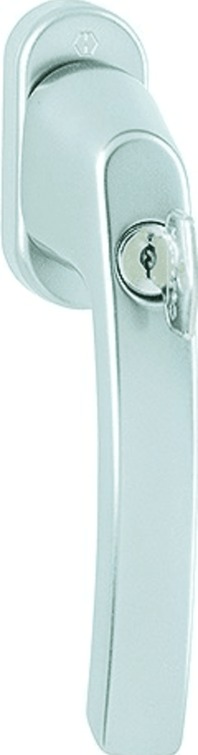 HOPPE Fenstergriff Luxembourg 099S/U52Z, Aluminium