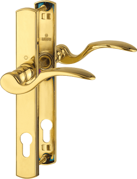 Hoppe Drückergarnitur M112SH/387N, Messing