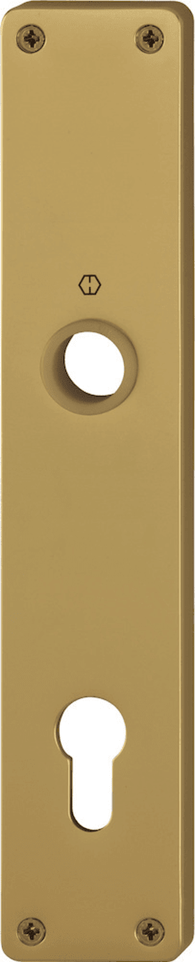 HOPPE Langschildpaar London 202H, eckig o. No., PZ 92, F4